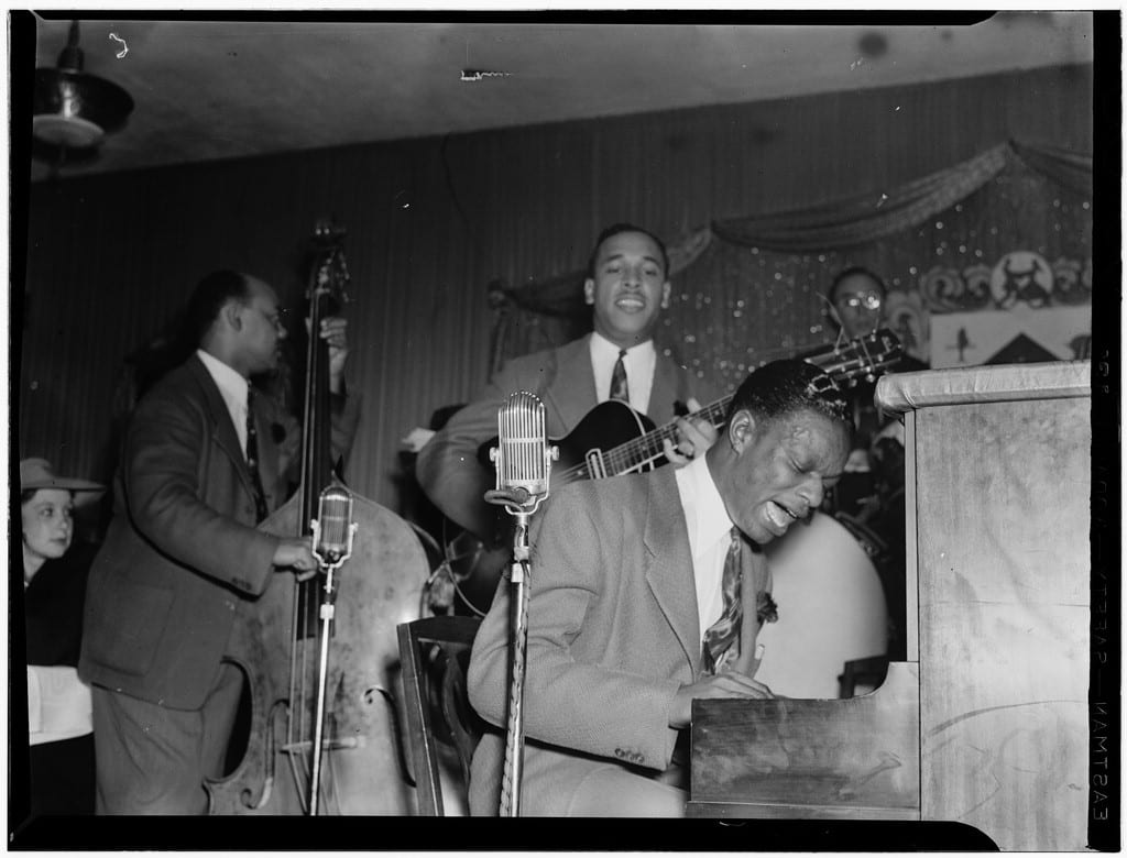 The Nat King Cole trio/Courtesy William Gottlieb/Library of Congress